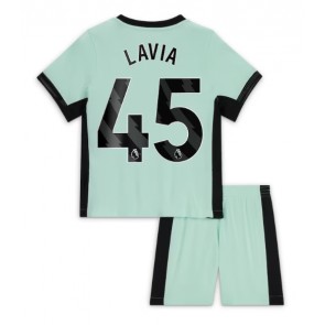Chelsea Romeo Lavia #45 Rezervni Dres za Dječji 2023-24 Kratak Rukavima (+ kratke hlače)